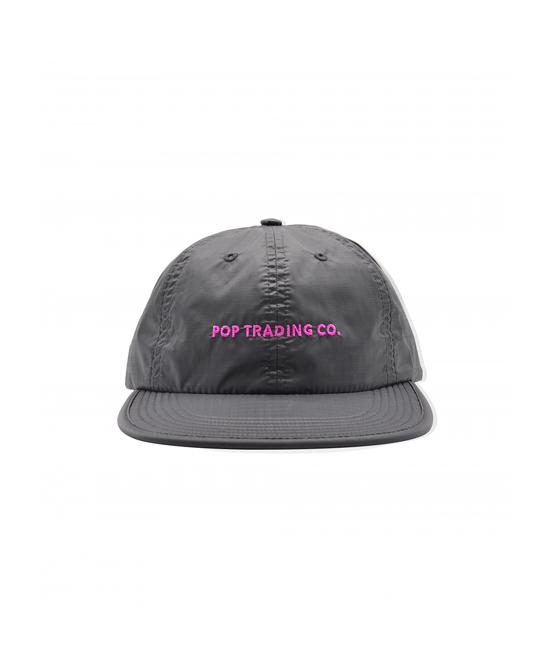 Pop Trading Company Flexfoam 6 Panel Hat - Anthracite