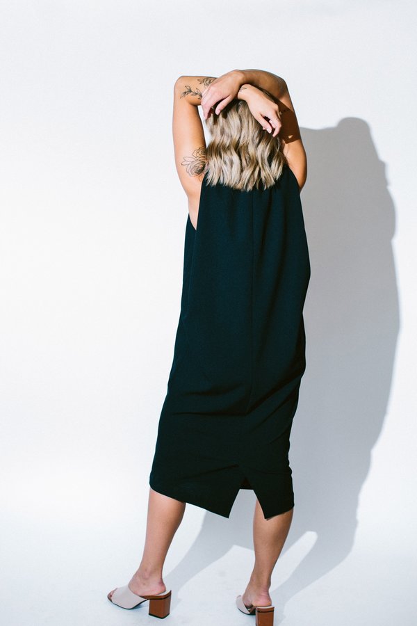 KAAREM dill high collar dress KAAREM dill high collar dress