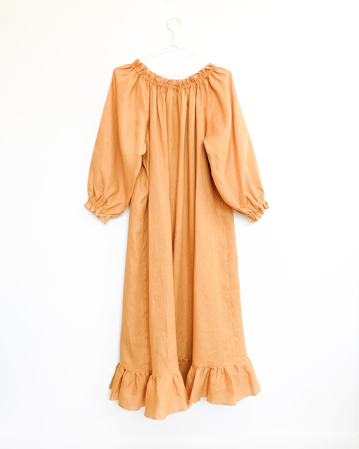 sleeper linen lounge dress Sleeper Linen Lounge Dress