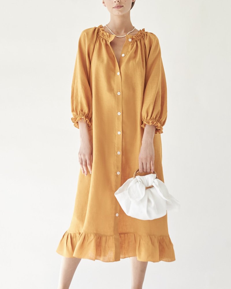 chinese dress ladies Romantica Lounge Dress in White  Sleeper