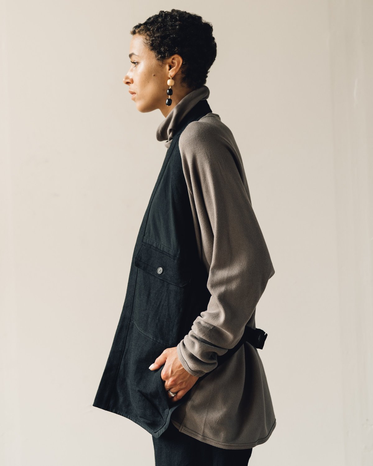 Jan Jan Van Essche【LINEN BAMBOO VEST】 【公式通販】
