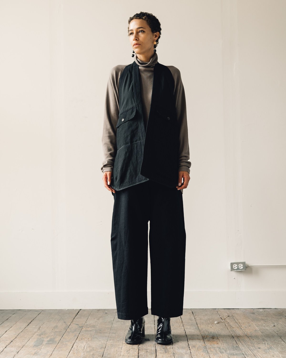 Jan Jan Van Essche【LINEN BAMBOO VEST】 【公式通販】