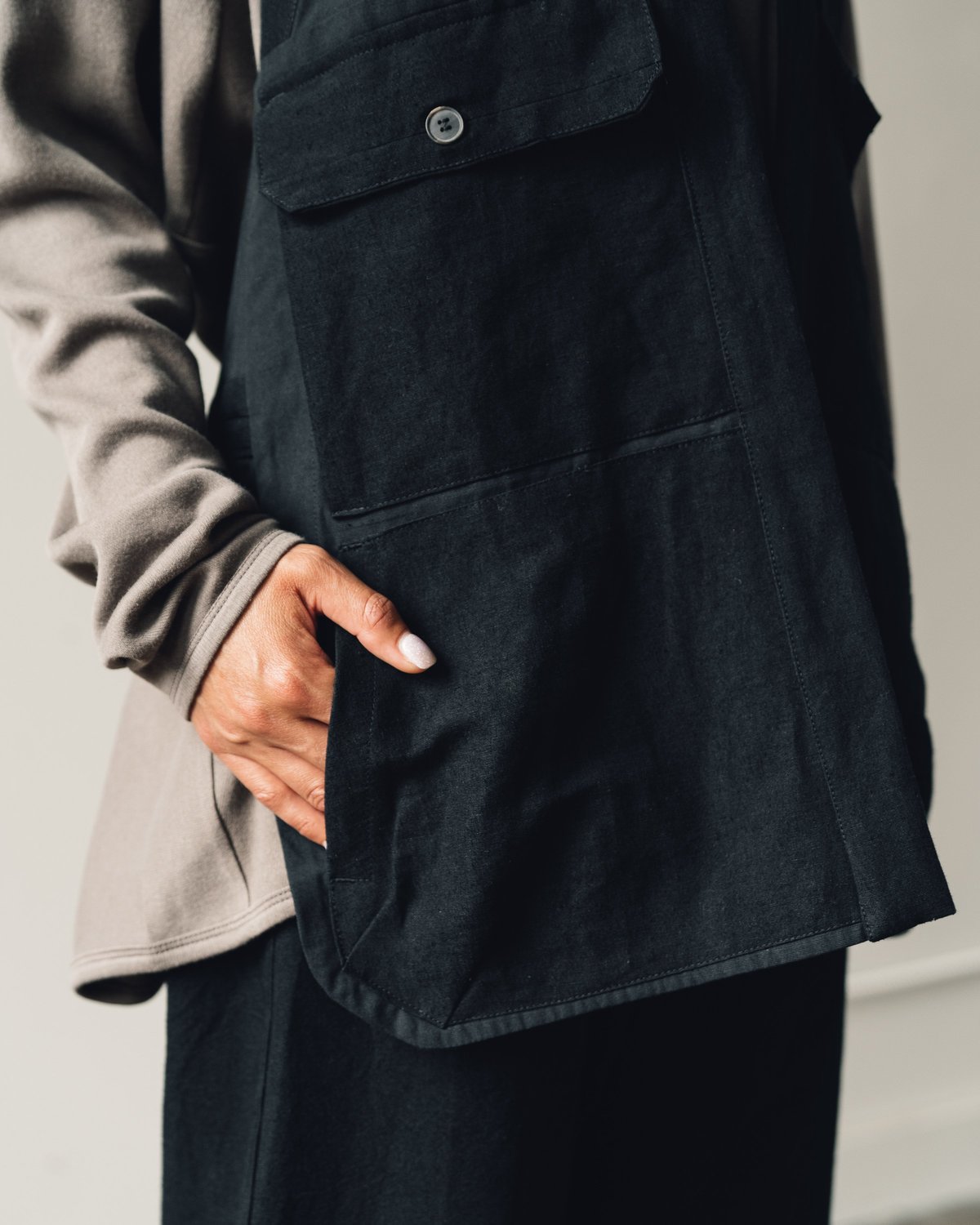 Jan Jan Van Essche【LINEN BAMBOO VEST】 【公式通販】