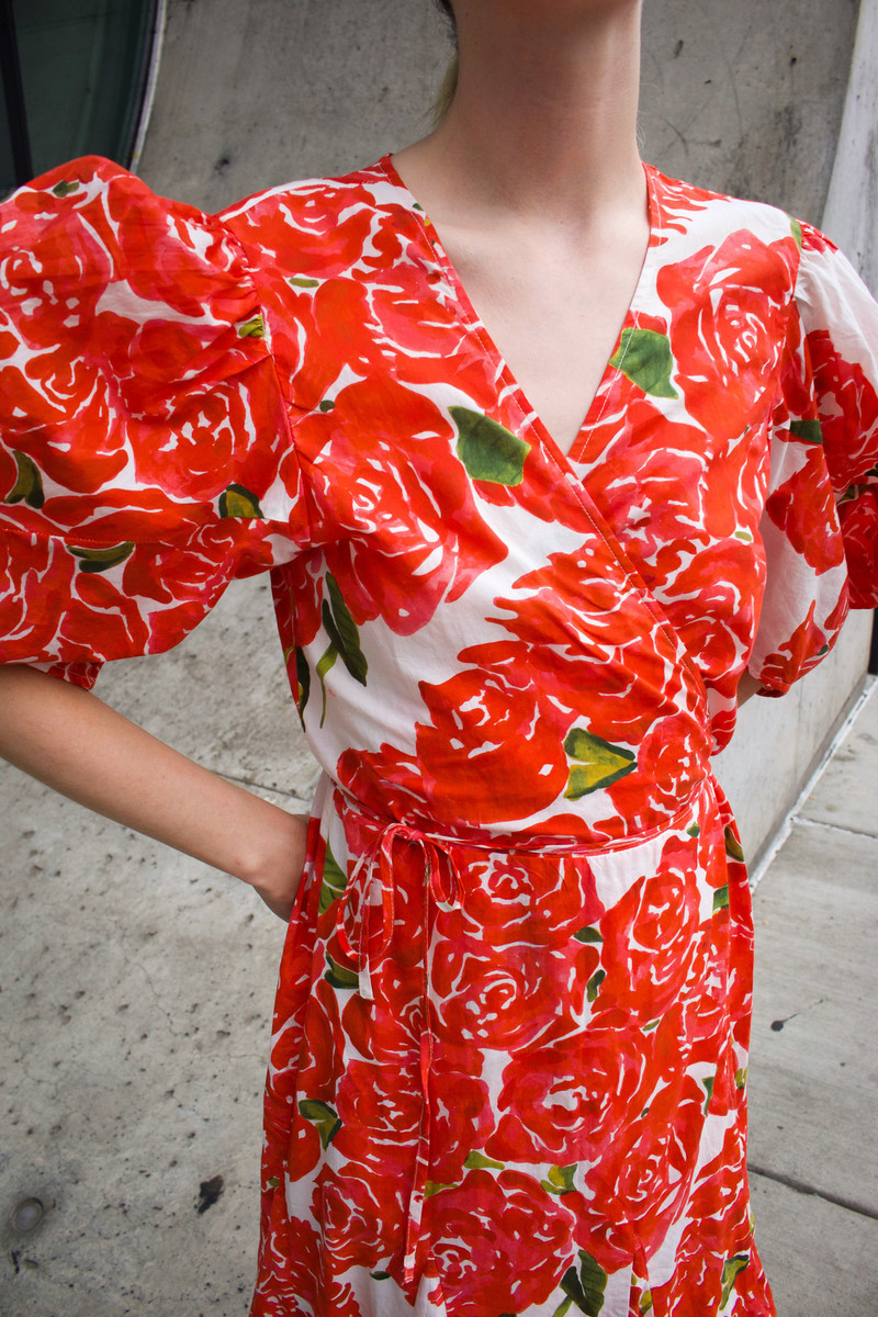 Rhode Resort Fiona Dress Rose Bouquet Garmentory