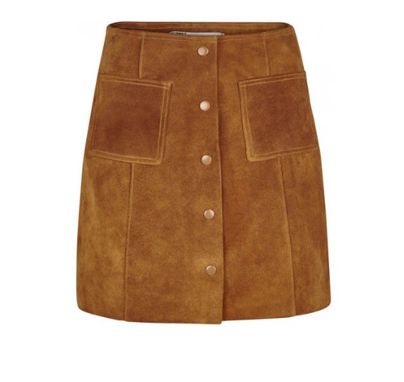 Just Female Fer Suede Skirt - Tan Just Female Fer Suede Skirt - Tan