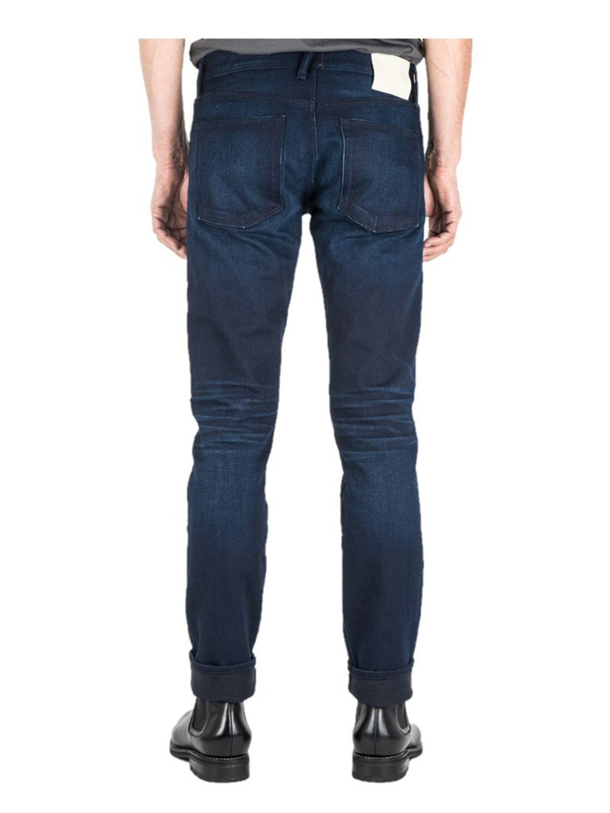 KATO The Pen Slim Jean - Black/Blue Lenny Wash - Image 4 of 4