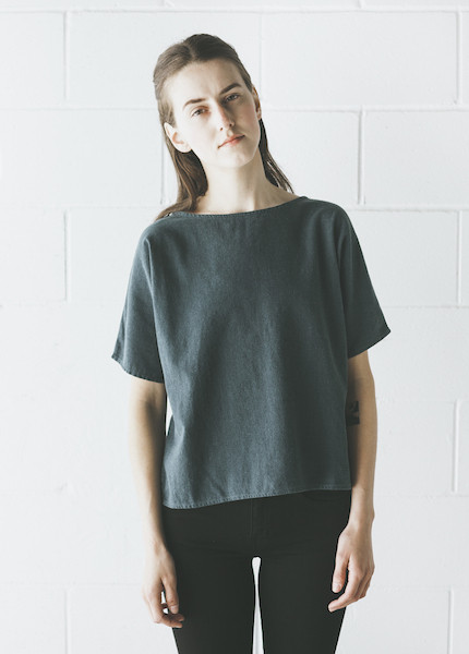 Me & Arrow - Sleeve Tee in Ultramarine Me & Arrow - Sleeve Tee in Ultramarine