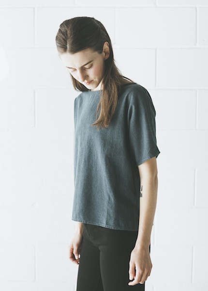 Me & Arrow - Sleeve Tee in Ultramarine Me & Arrow - Sleeve Tee in Ultramarine