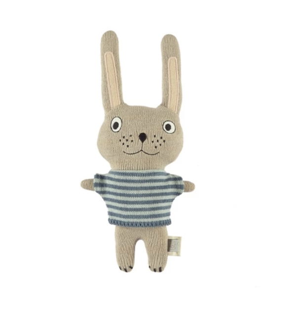 OYOY Darling Baby Felix Rabbit TOY - BLUE OYOY Darling Baby Felix Rabbit TOY - BLUE