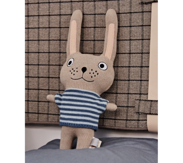 OYOY Darling Baby Felix Rabbit TOY - BLUE OYOY Darling Baby Felix Rabbit TOY - BLUE