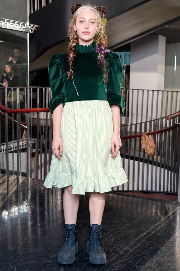 BATSHEVA Two Tone Spring Prairie Dress BATSHEVA Two Tone Spring Prairie Dress