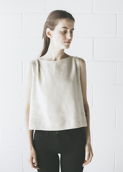 Ursa Minor - Meg Top in Bone Ursa Minor - Meg Top in Bone