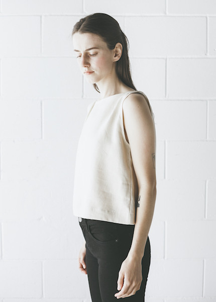 Ursa Minor - Meg Top in Bone Ursa Minor - Meg Top in Bone