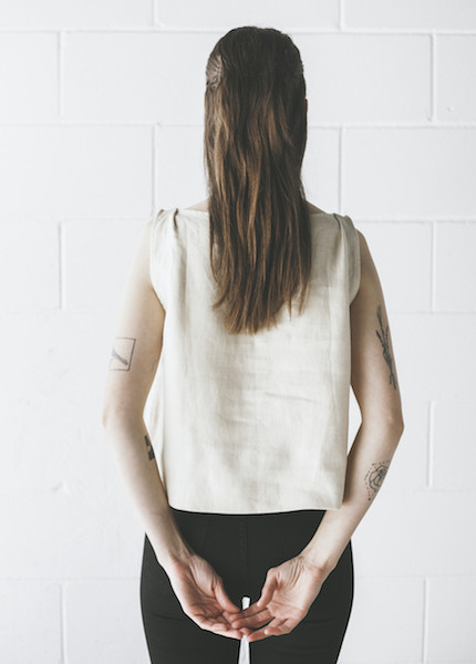 Ursa Minor - Meg Top in Bone Ursa Minor - Meg Top in Bone