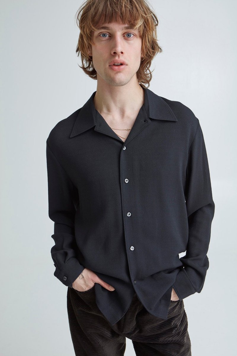 Sefr Ripley Shirt - Black | Garmentory