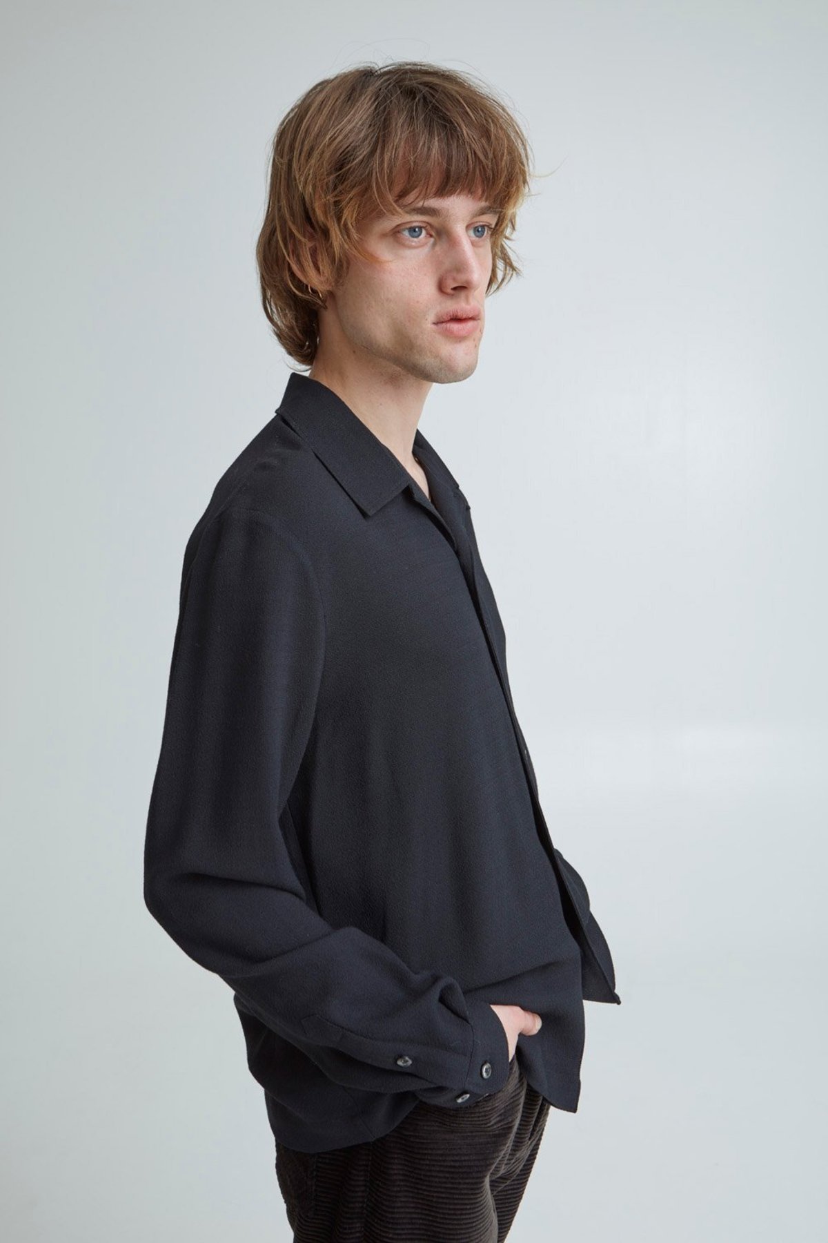 トップス ss23 sefr ripley shirt Sefr Ripley Shirt - Black | Garmentory