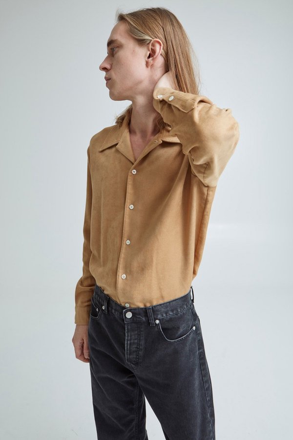 Sefr Ripley Shirt - Beige | Garmentory