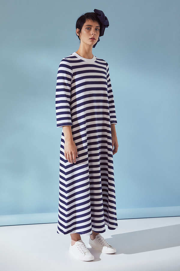 Kowtow 3/4 Sleeve A Line Dress Kowtow 3/4 Sleeve A Line Dress