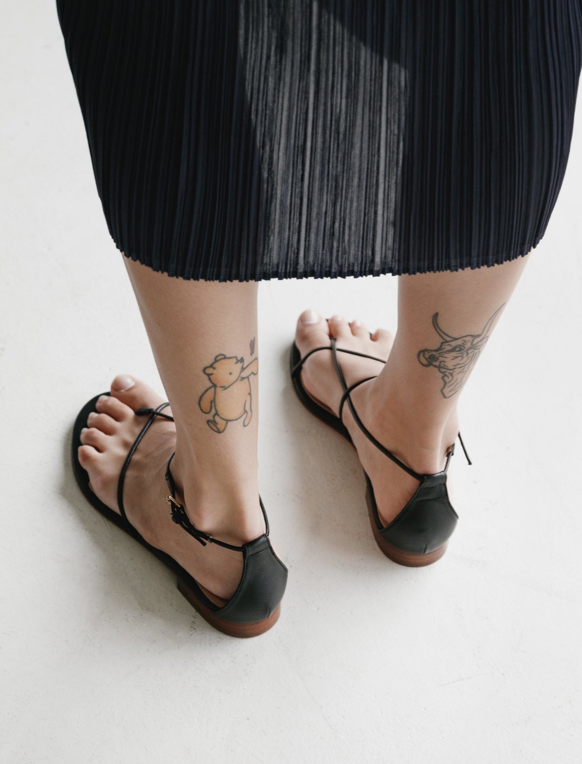 【RH取扱い】最新作♪ ★ Emme Parsons ★ String String in Black Nappa
