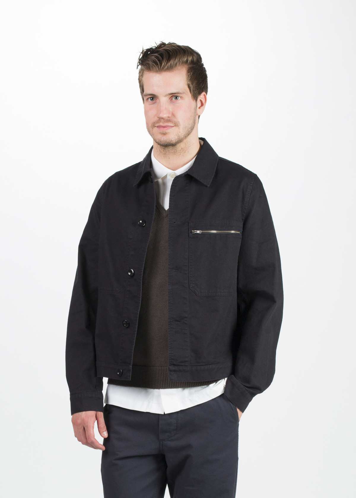 MHL by Margaret Howell Zip Pocket Jacket | Garmentory