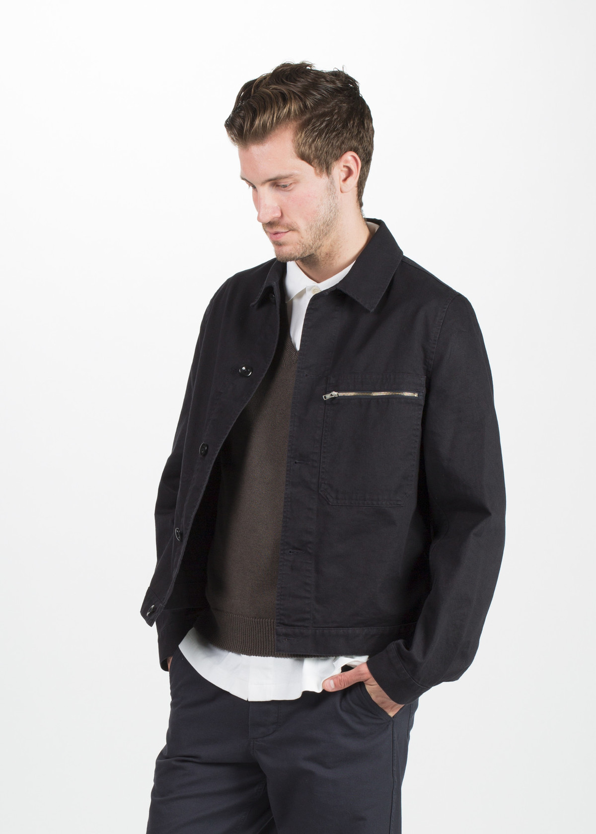 MHL by Margaret Howell Zip Pocket Jacket | Garmentory
