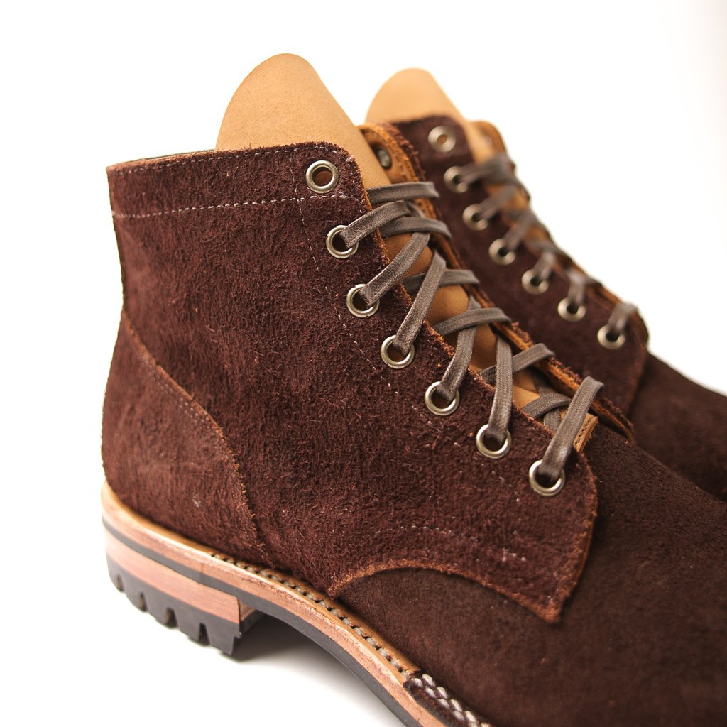 Viberg Service Boot Roughout Mocha Oil Tan Garmentory