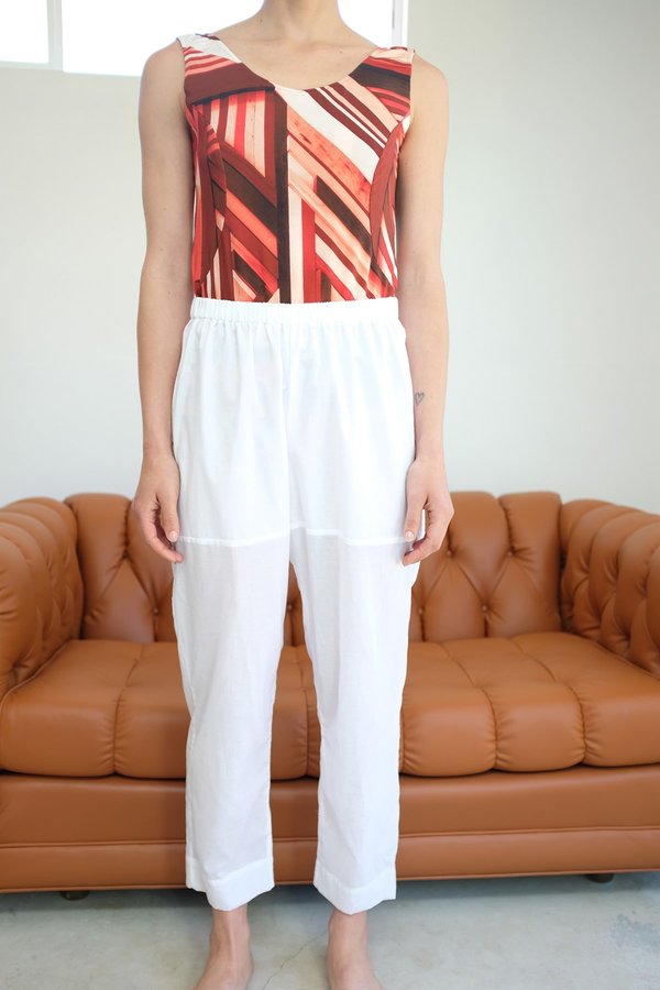 Beklina Basic Pant - White Beklina Basic Pant - White