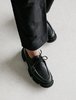 Robert Clergerie Bigup Rubberized Wallabee - black - Thumbnail 1