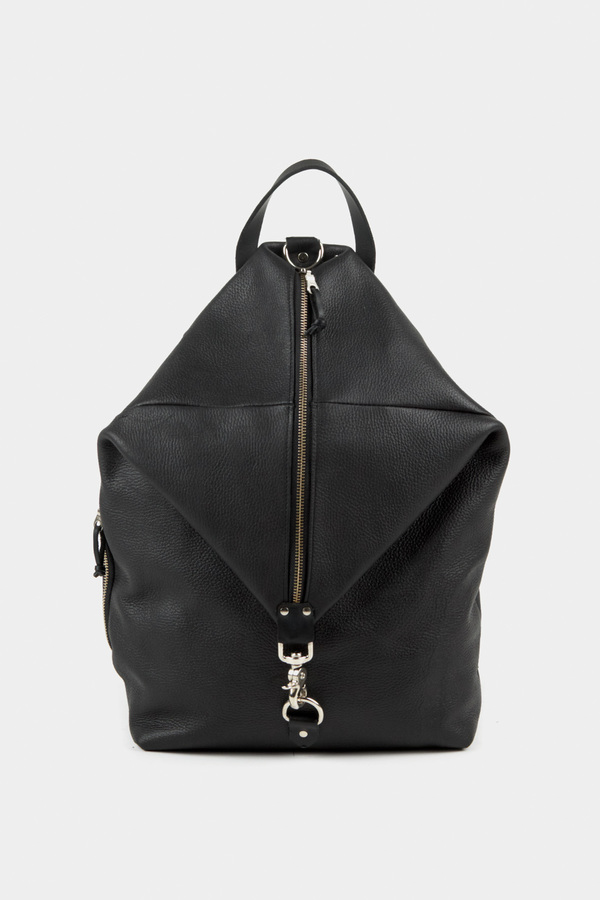 The Stowe Convertible Backpack Black Leather Nataliamexicanleatherbag.jpg?v  main image 3