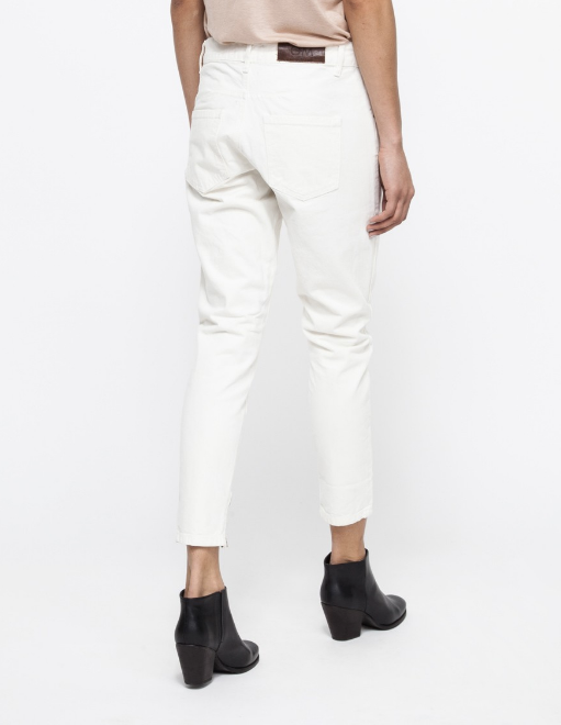 Objects Without Meaning Boyzip Patch Jean in Chalk Objects Without Meaning Boyzip Patch Jean in Chalk