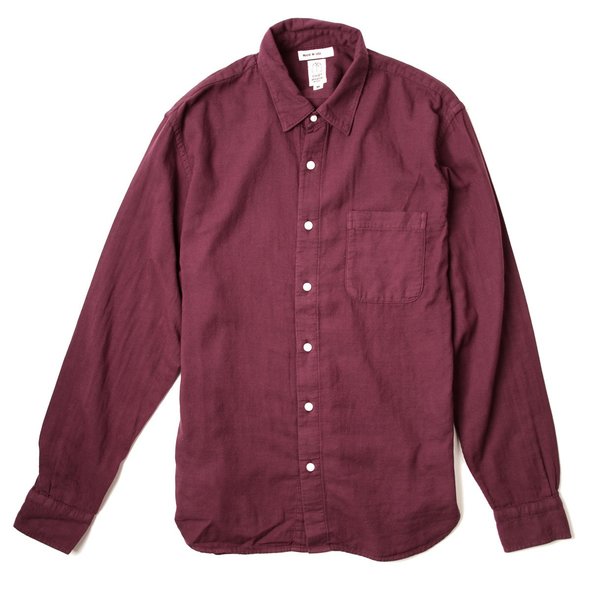KATO The Ripper Gauze Shirt - Bordeaux KATO The Ripper Gauze Shirt - Bordeaux