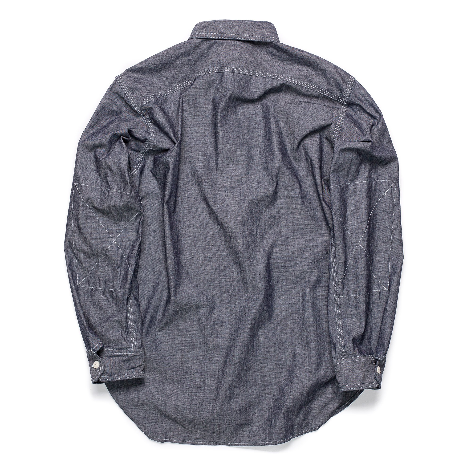 engineered garments work shirt chambray