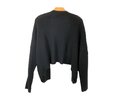 Autumn Cashmere Shaker Cardigan - Black - Thumbnail 2