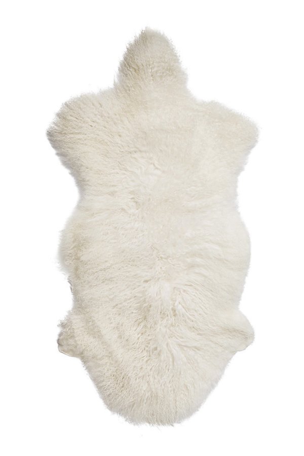 Bloomingville Mongolian Sheepskin Rug Garmentory