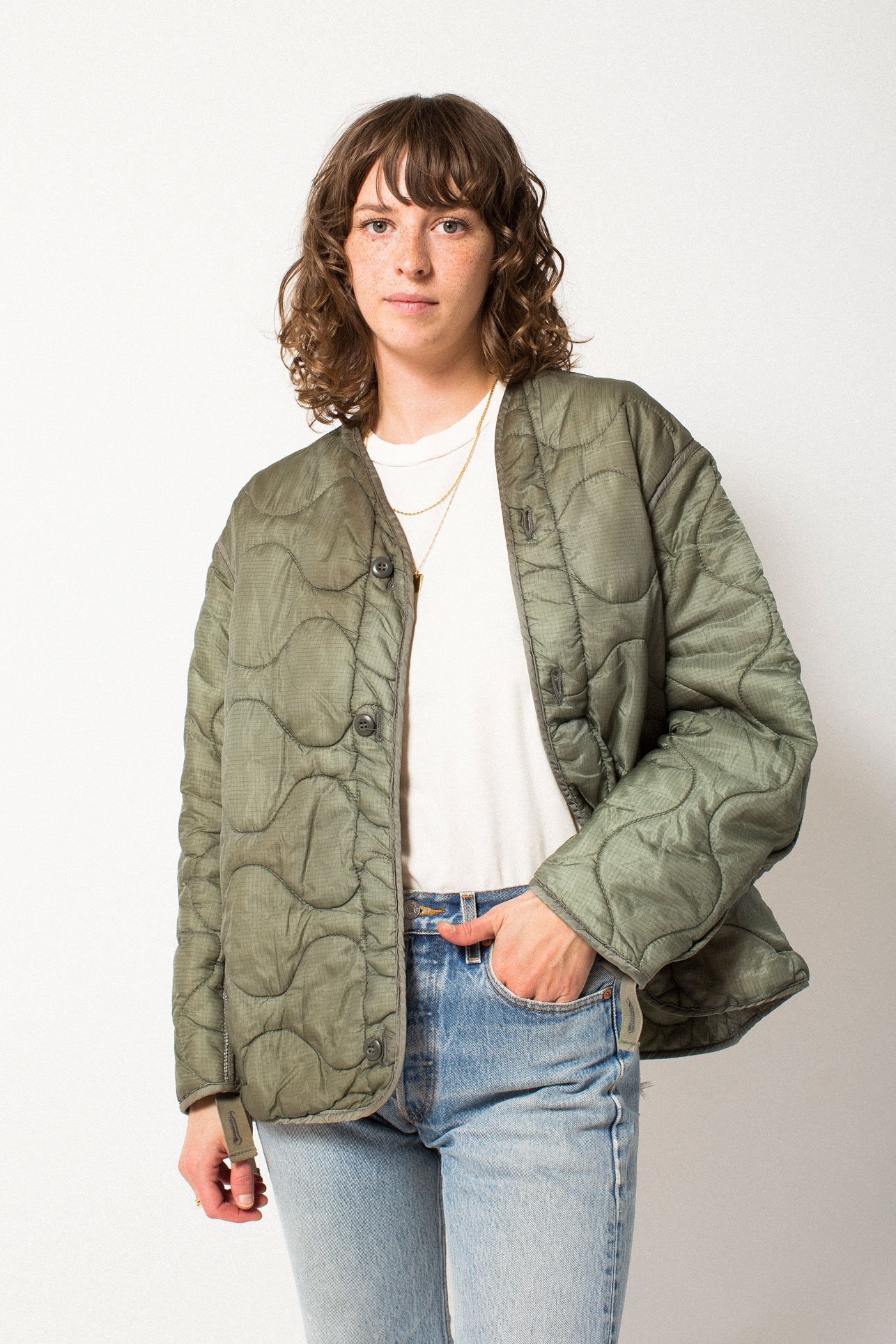 Vintage Preservation Quilted Liner Jackets Military Garmentory