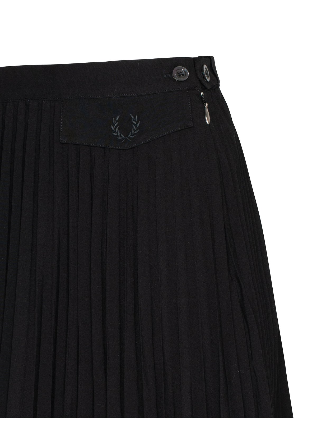 MARGARET HOWELL × FREDPERRY プリーツ スカート 2枚 Margaret Howell x Fred Perry Pleated Skirt - Black | Garmentory