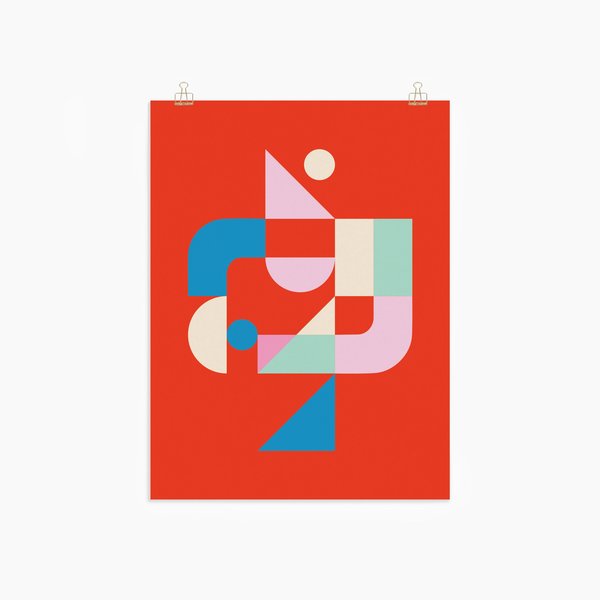Poketo Shapes - Motion Print Poketo Shapes - Motion Print