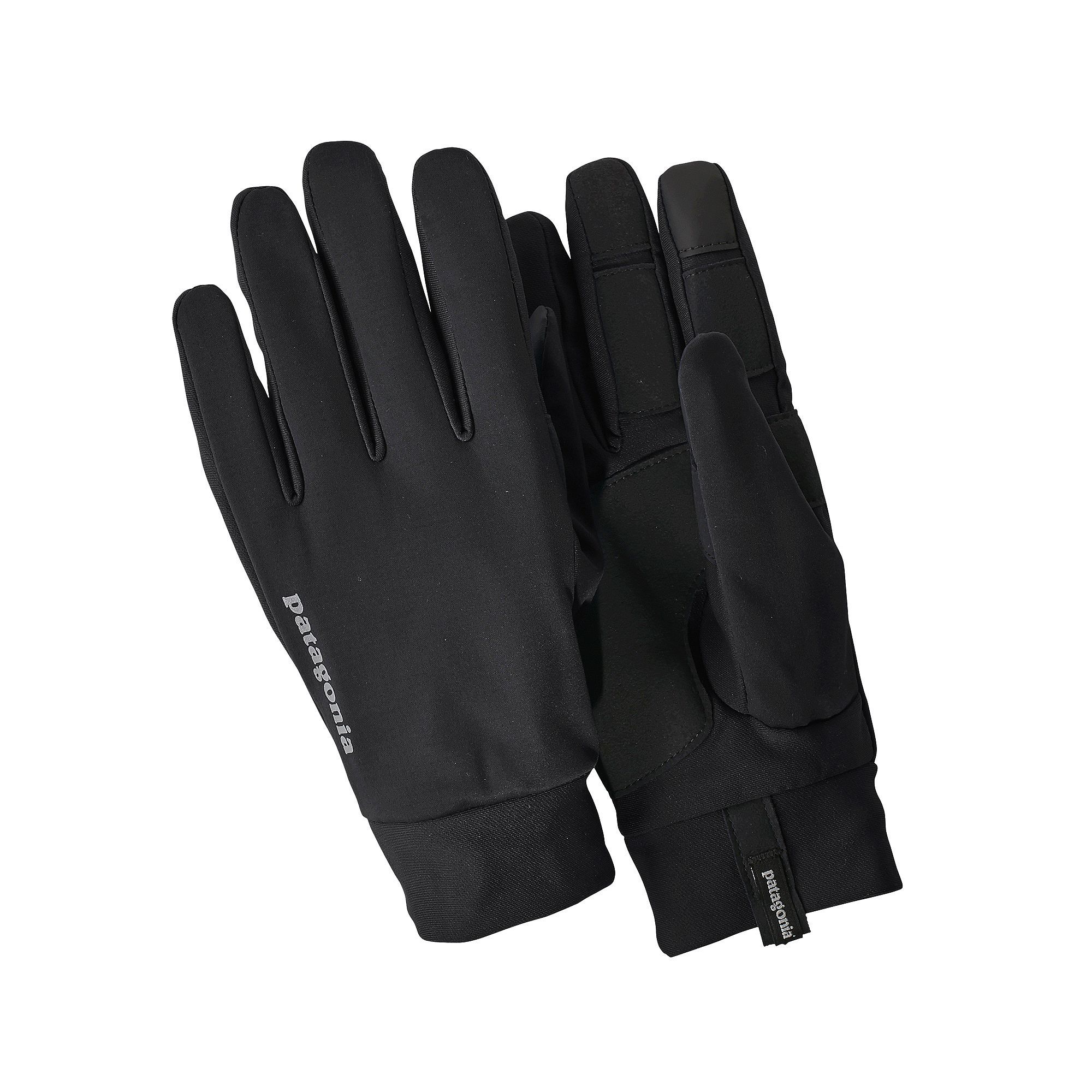 Patagonia Wind Shield Gloves Black Garmentory
