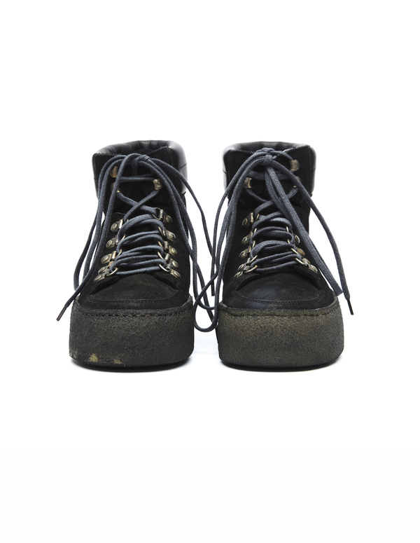Guidi Chunky Platform Suede Boots Guidi Chunky Platform Suede Boots