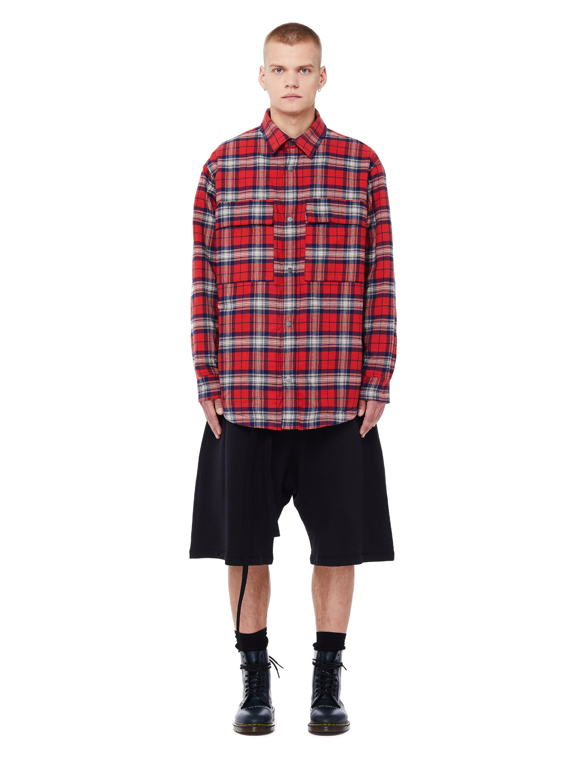Fear of God Shirt Jacket with Quilted Lining | Garmentory