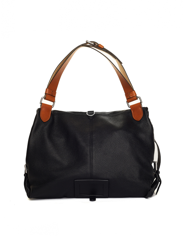 Maison Margiela NDN Transformer Black Leather Bag | Garmentory