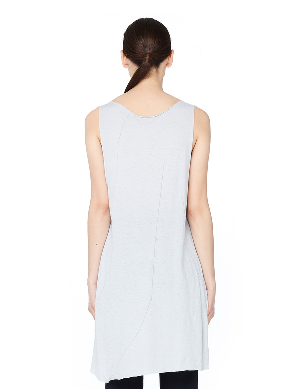 Leon Emanuel Blanck Cotton Tank Top - gray Leon Emanuel Blanck Cotton Tank Top - gray