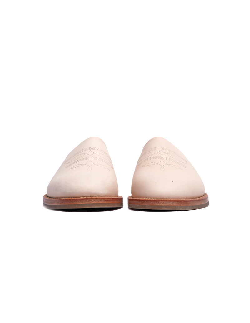 Hender Scheme Cheak Embroidered Leather Mule | Garmentory