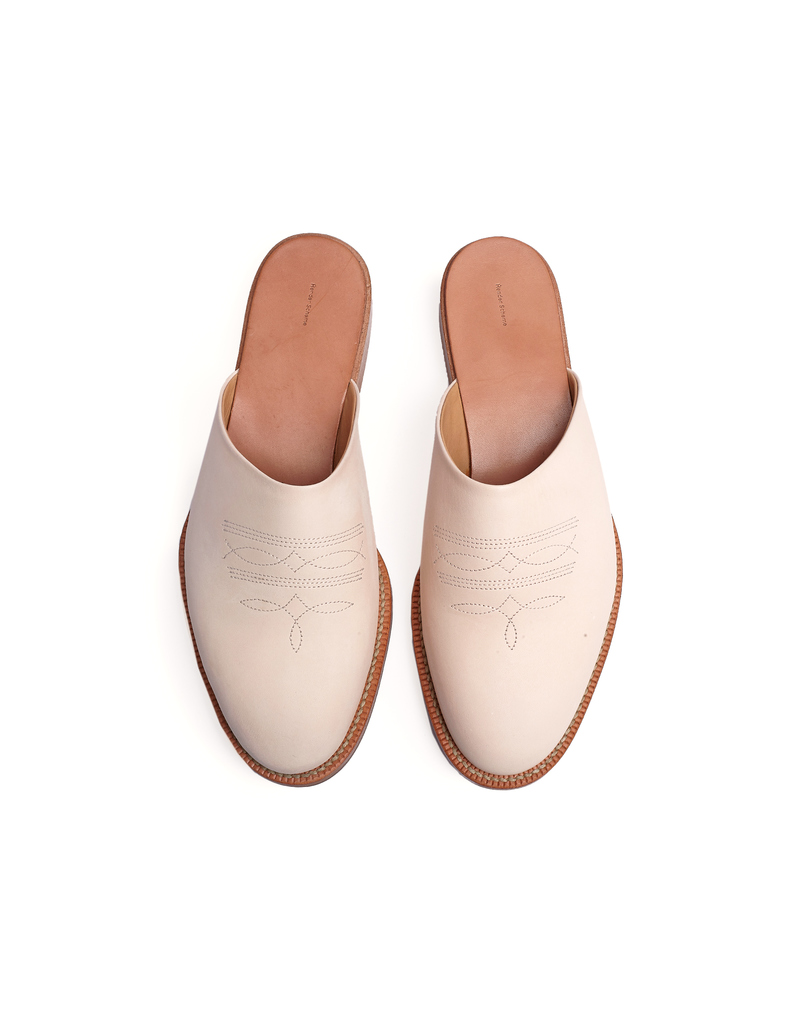 Hender Scheme Cheak Embroidered Leather Mule | Garmentory