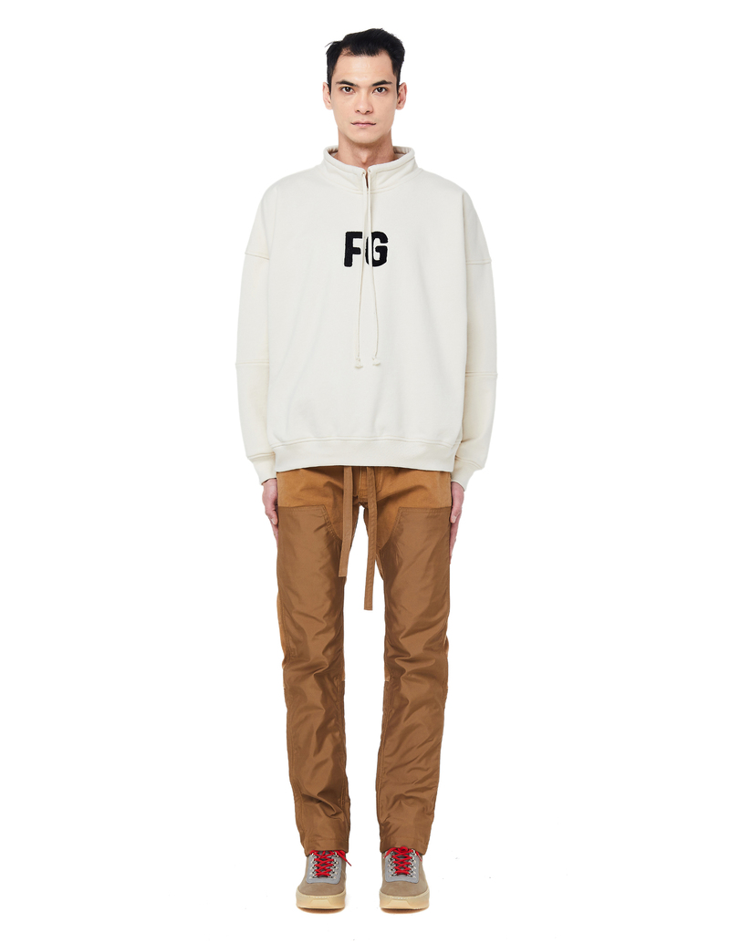 【美品】FEAR OF GOD NYLON DOUBLE FRONT WORK FEAR OF GOD Nylon Canvas Double Front Work Pants Seaweed
