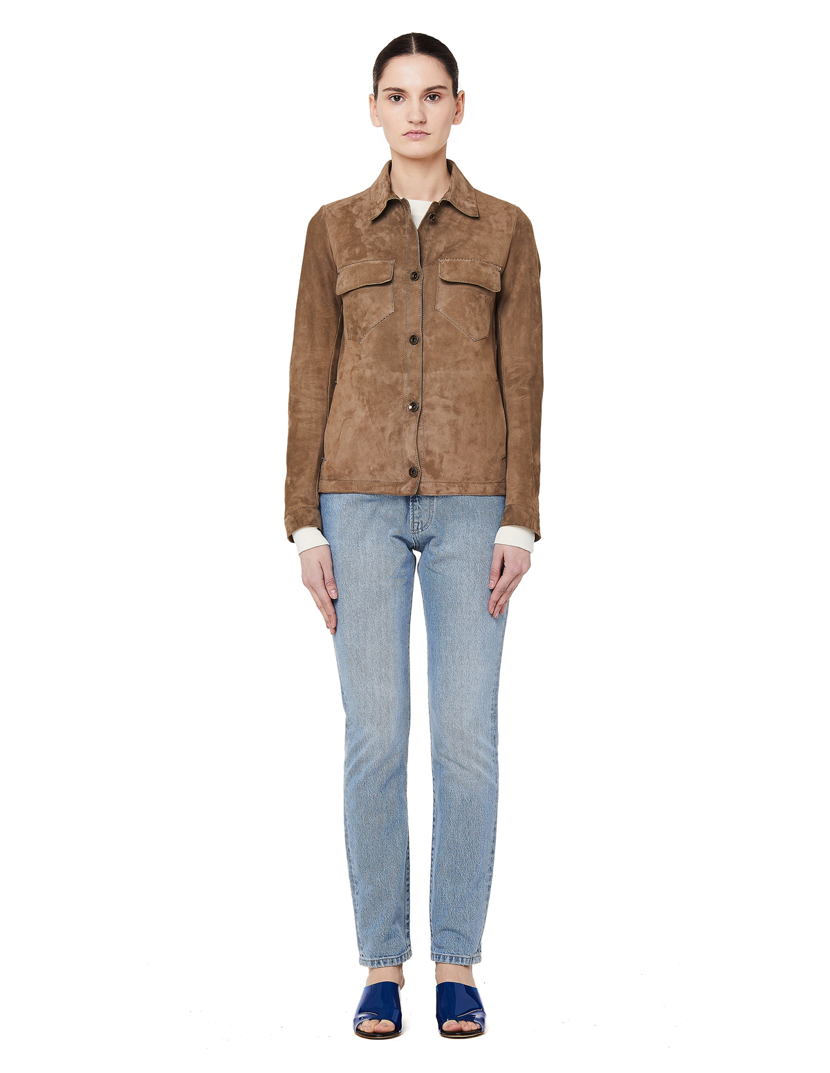 Salvatore-Santoro-Beige-Suede-