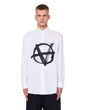 Vetements Anarchy Front Cotton Shirt | Garmentory
