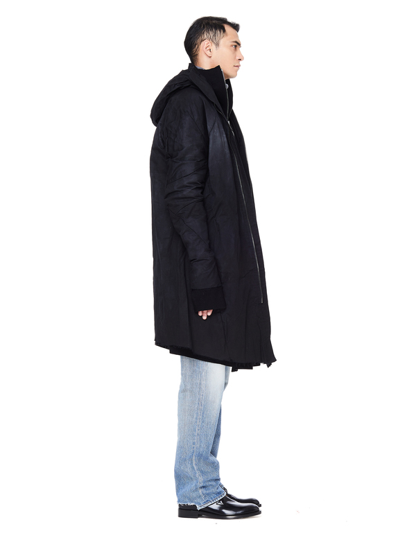 Leon Emanuel Blanck Parka Coat - Black Leon Emanuel Blanck Parka Coat - Black