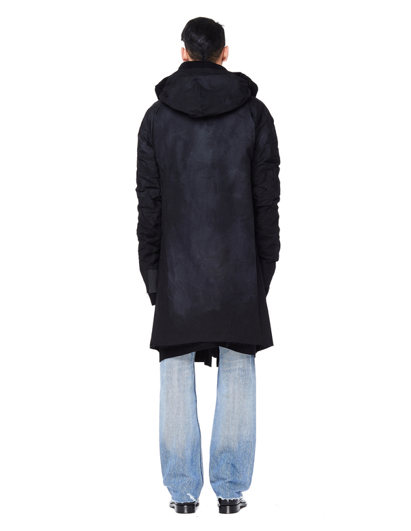 Leon Emanuel Blanck Parka Coat - Black Leon Emanuel Blanck Parka Coat - Black