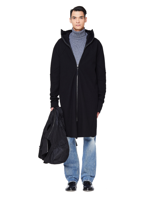 Leon Emanuel Blanck Parka Coat - Black Leon Emanuel Blanck Parka Coat - Black